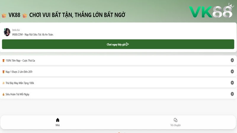 Chatlive thông qua hệ thống website